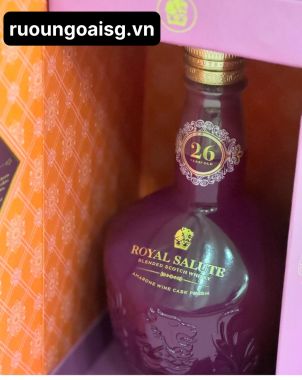 CHIVAS 26 MẪU MỚI – ROYAL SALUTE 26 AMARONE WINE CASK