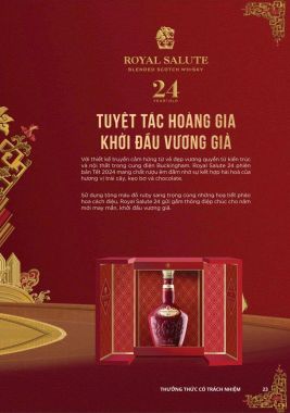 Rượu Whisky Royal Salute 24 - chivas 24  - Hộp Quà Tết 2025 