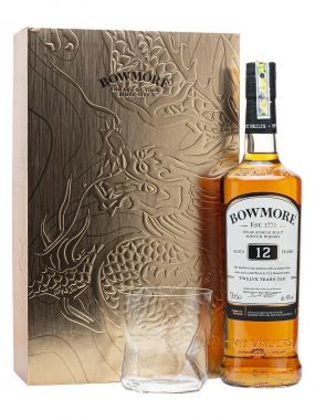 RƯỢU WHISKY BOWMORE 12 NĂM - HỘP QUÀ TẾT 2024