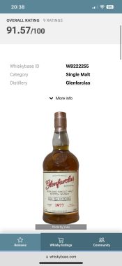 Glenfarclas 1977 - Single cask