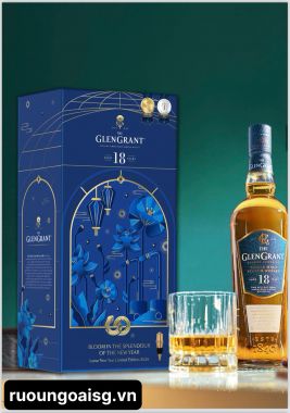 Rượu Whisky Glen Grant 18 Year Old Phiên Bản Hộp Quà Tết 2025