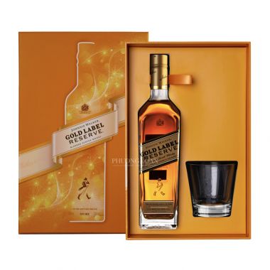 Rượu Whisky Johnnie Walker Gold Label Phiên Bản Hộp Quà Tết 2025