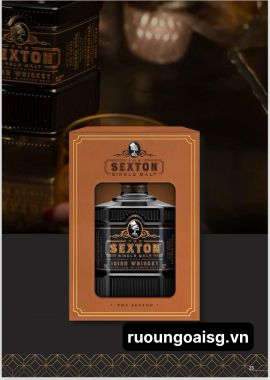 Rượu Whisky The Sexton Whiskey Kèm Hộp Quà Tết 2025