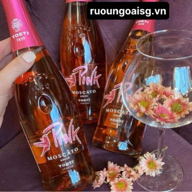 RƯỢU VANG HỒNG TOSTI 1820 PINK MOSCATO