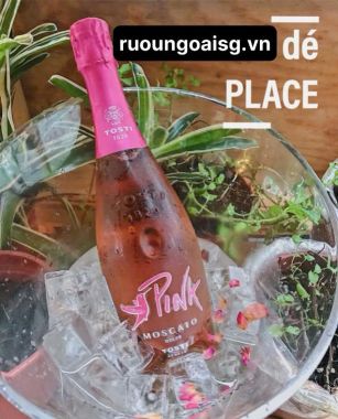 RƯỢU VANG HỒNG TOSTI 1820 PINK MOSCATO