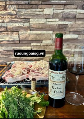 Rượu Vang đỏ Pháp Chateau Guillemin La Gaffeliere