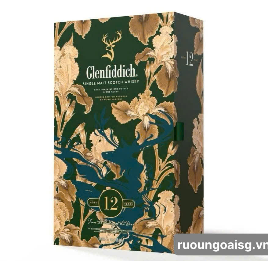Glenfiddich 12 Year Old Hộp Quà Tết 2026