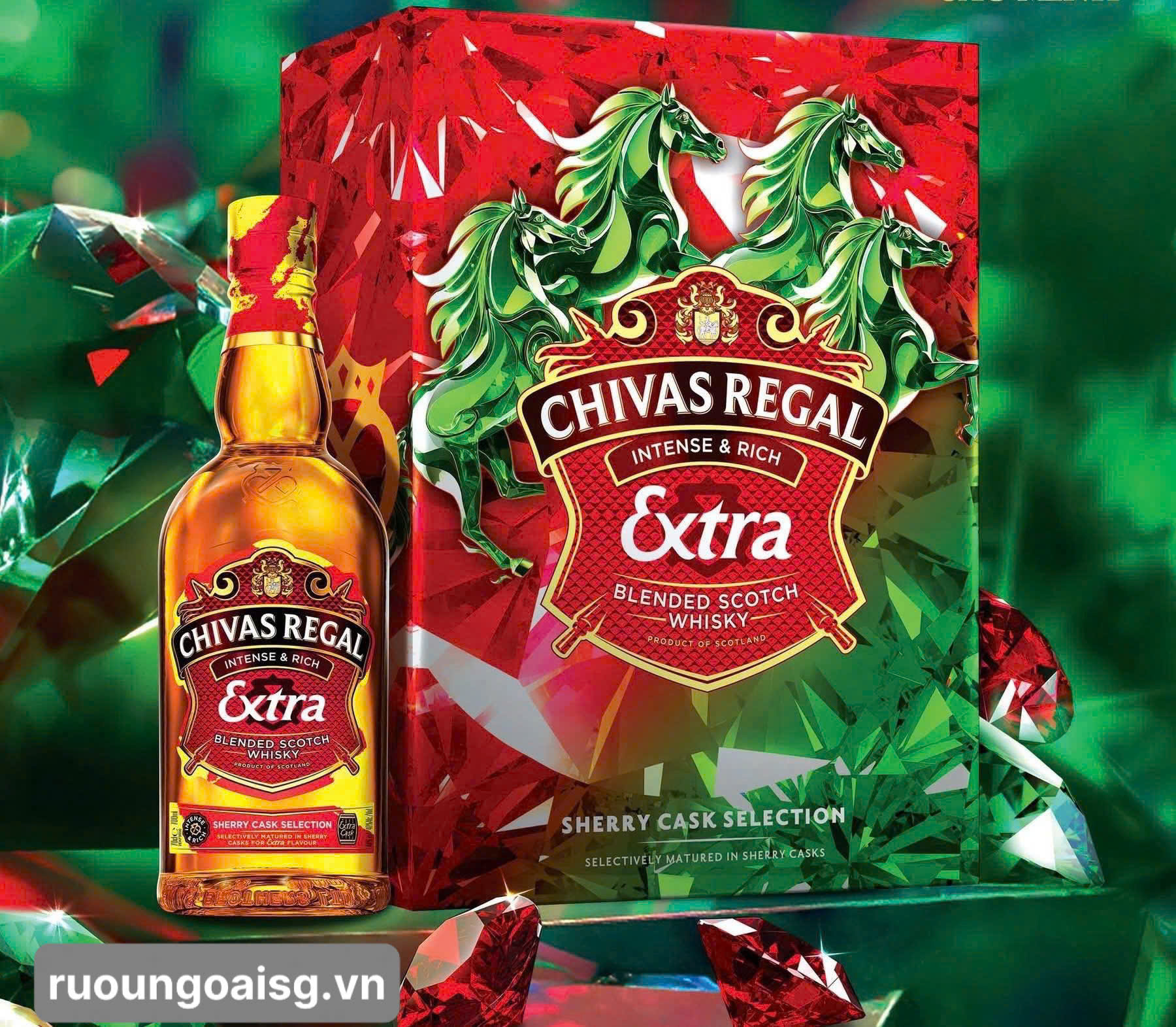 Hộp Quà Rượu Chivas 13 Extra – Set quà Tết 2026