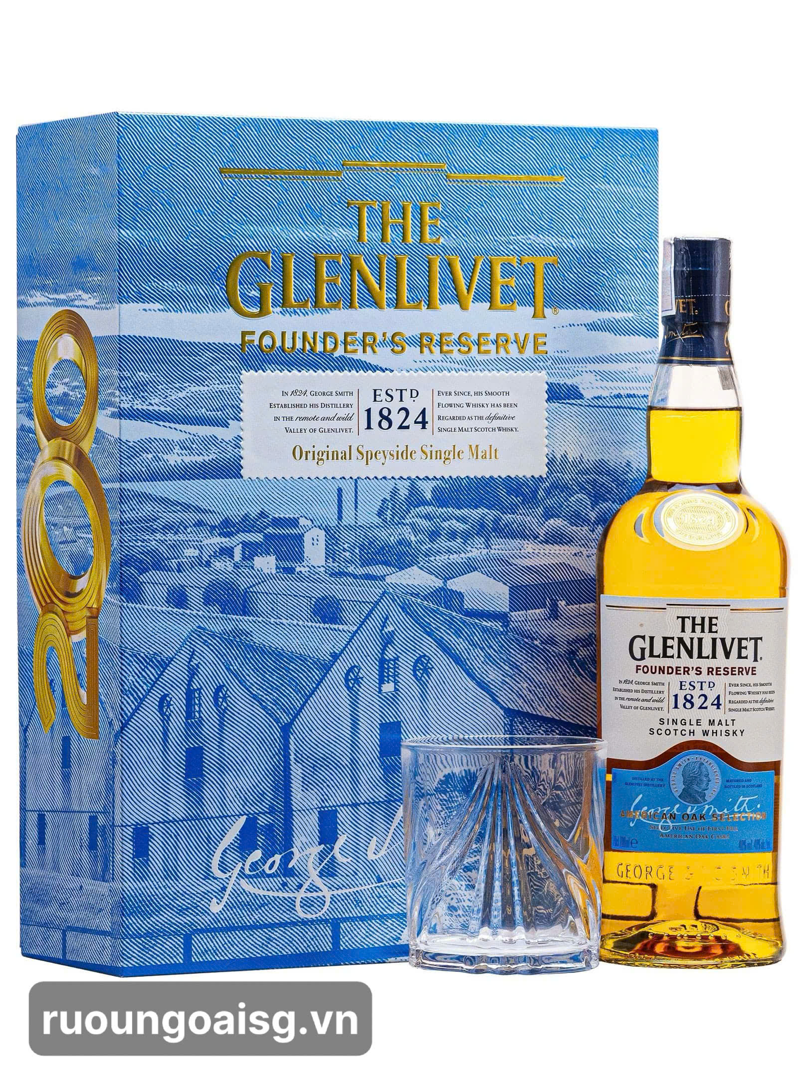 Glenlivet Founder's Reserve - Hộp quà Tết 2026
