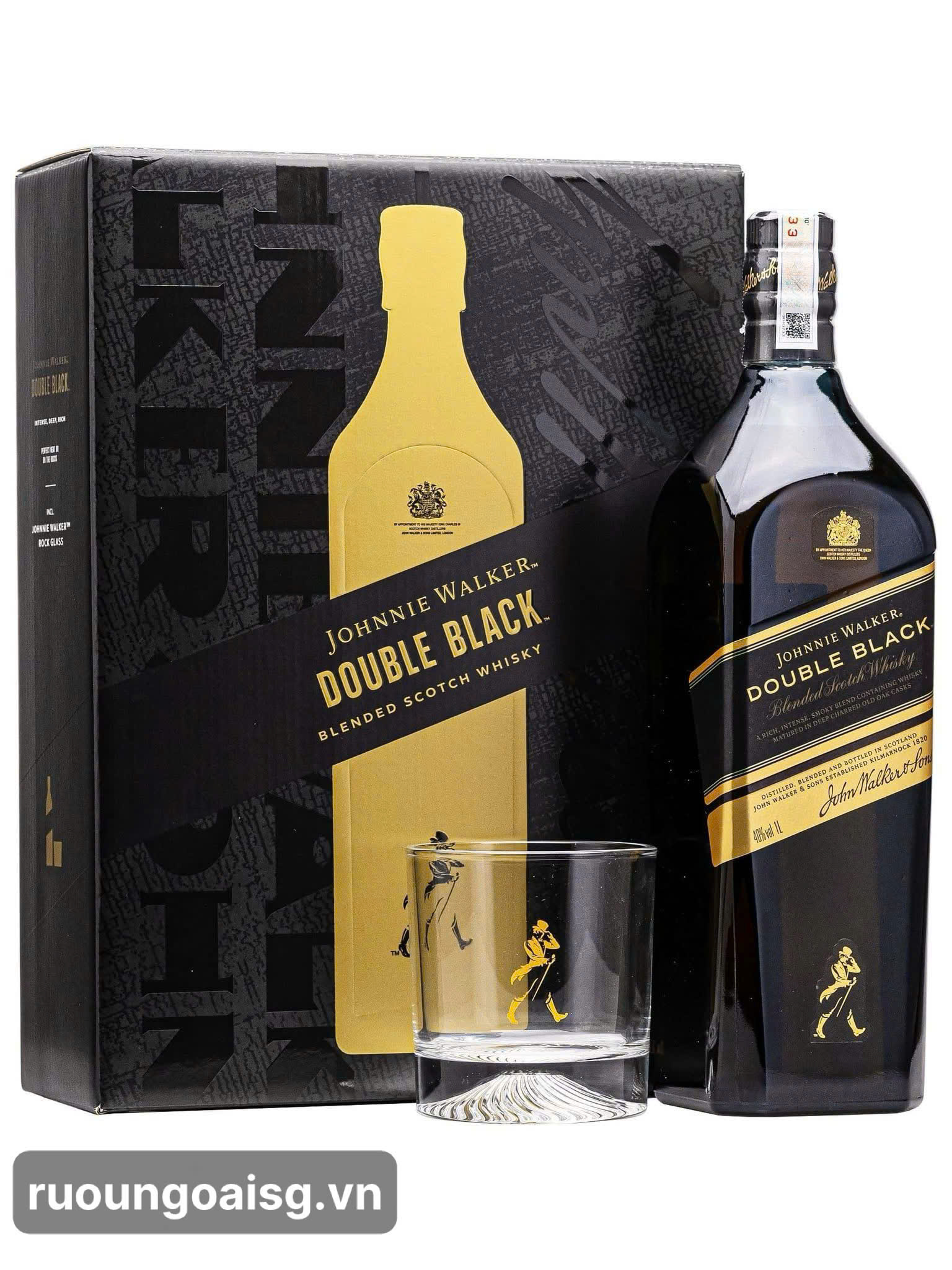 Johnnie Walker Double Black Label - Hộp Quà Tết 2026