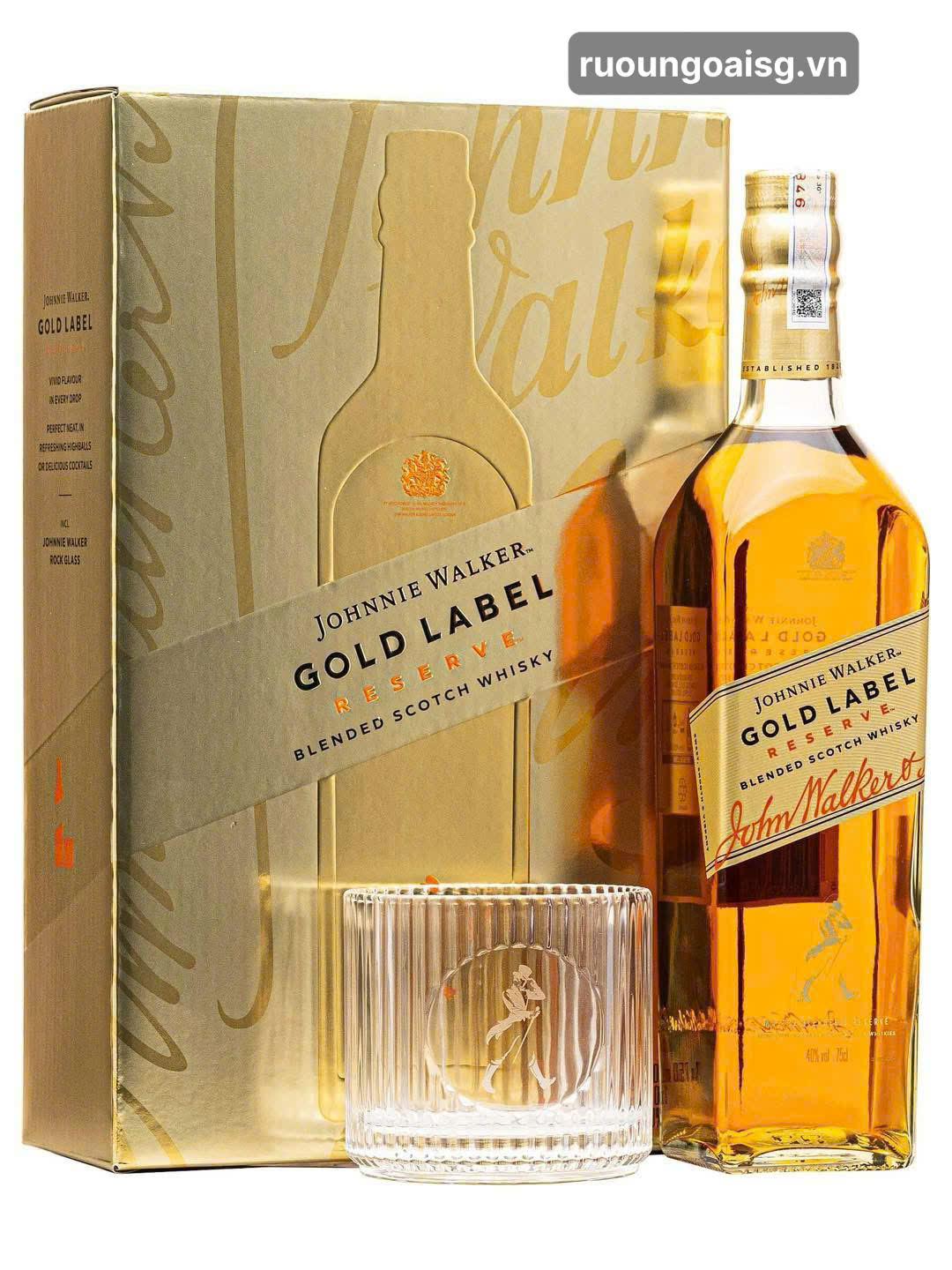 Johnnie Walker Gold Label - Hộp Quà Tết 2026