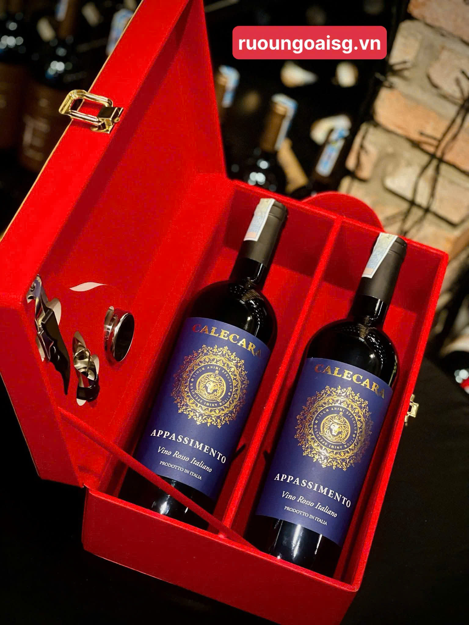 Vang đỏ Ý Calecara Appassimento Vino Rosso Italiano