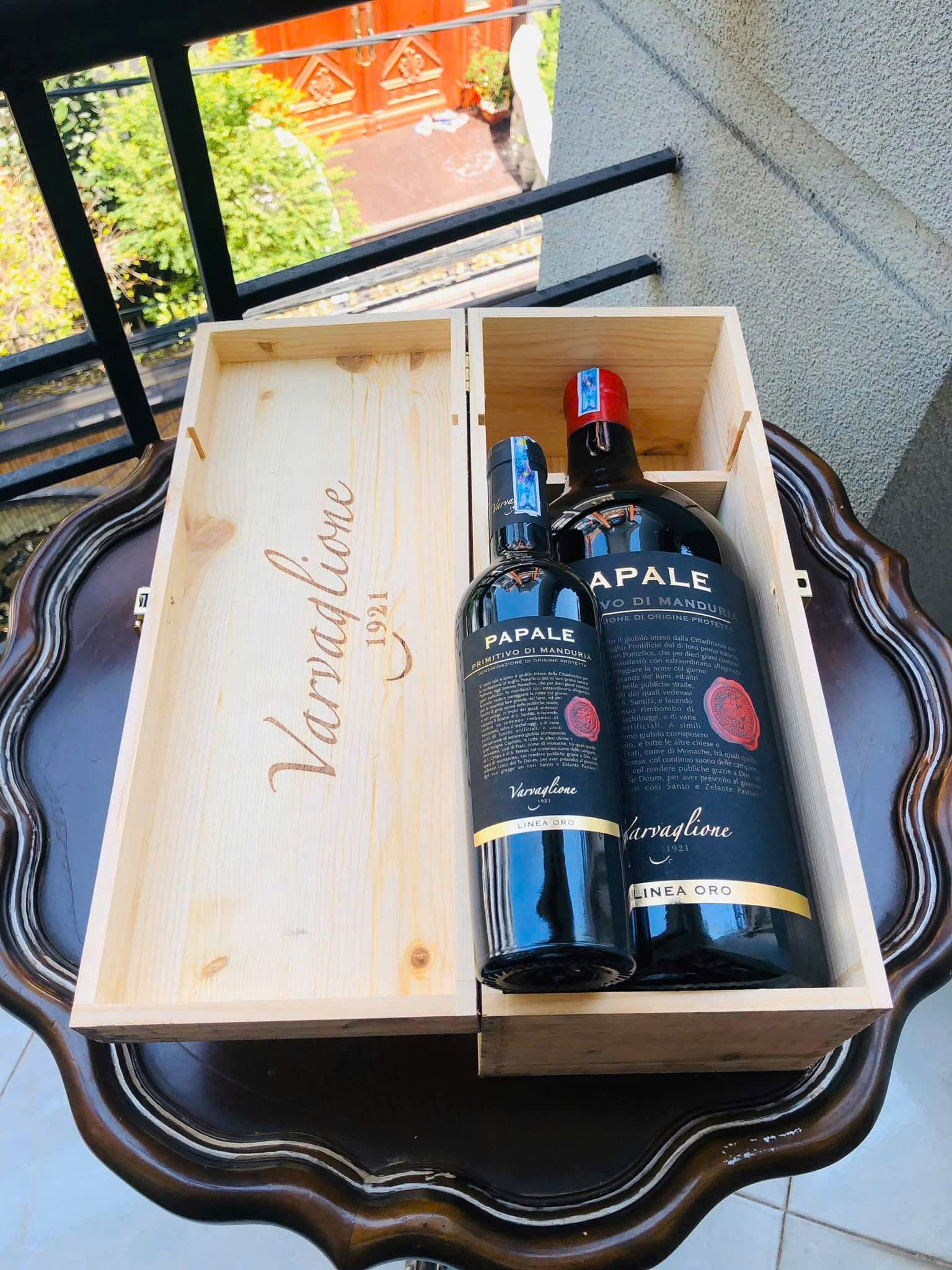 Rượu vang Ý Papale Primitivo Di Manduria