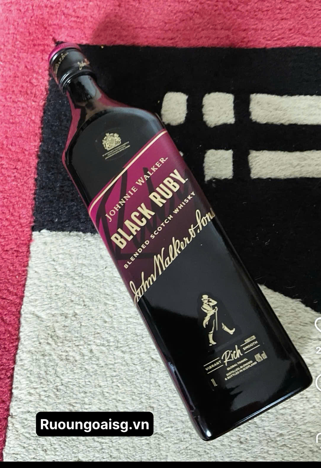 Rượu Whisky Johnnie Walker Black Ruby 1000ml
