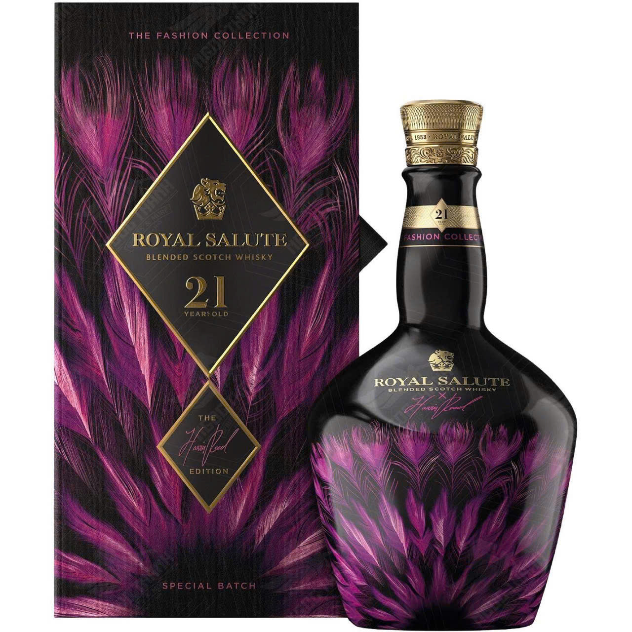 Royal Salute 21 năm - Harris Reed Fuchsia
