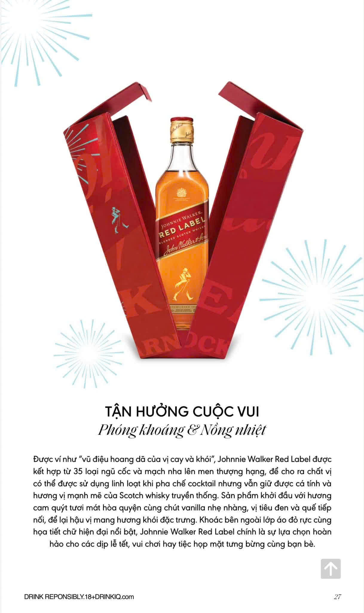 Johnnie Walker Red Label Hộp Quà Tết 2027
