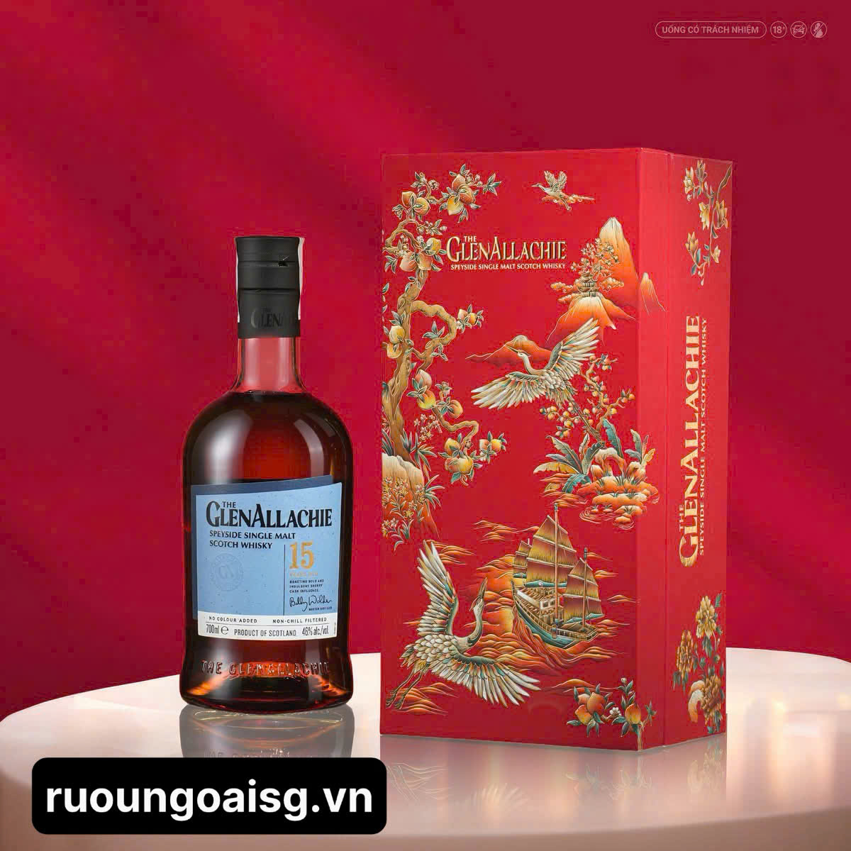 GlenAllachie 15 năm - Hộp quà Tết 2027