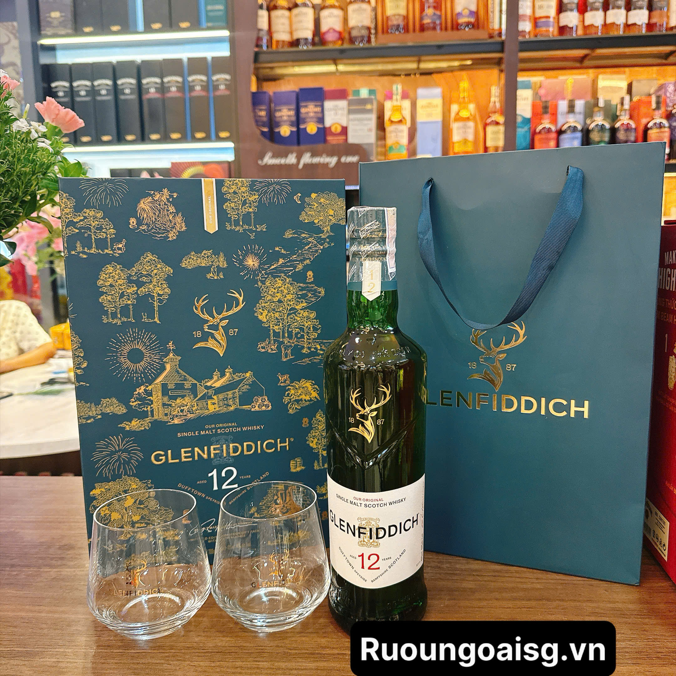 Glenfiddich 12 Năm – Hộp Quà Tết