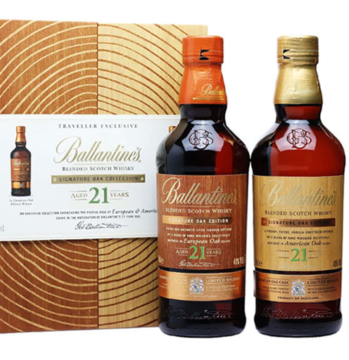 Ballantine's 21 Năm Twin Box 2x500ml