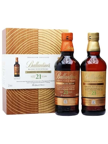 RƯỢU BALLANTINE'S 21 SIGNATURE OAK COLLECTION