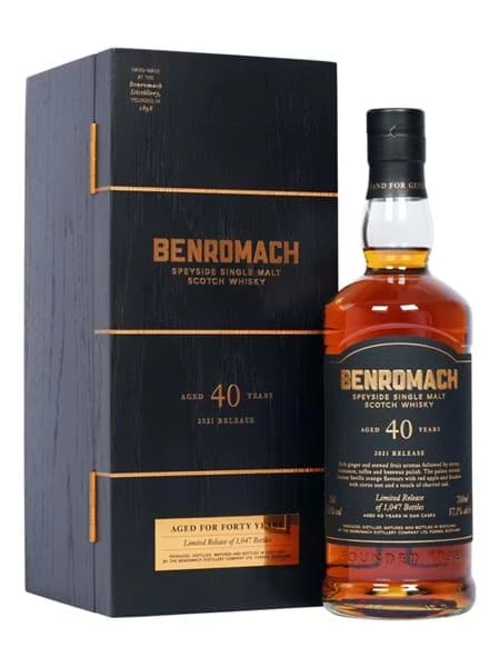 BENROMACH 40 NĂM - 2021 RELEASE