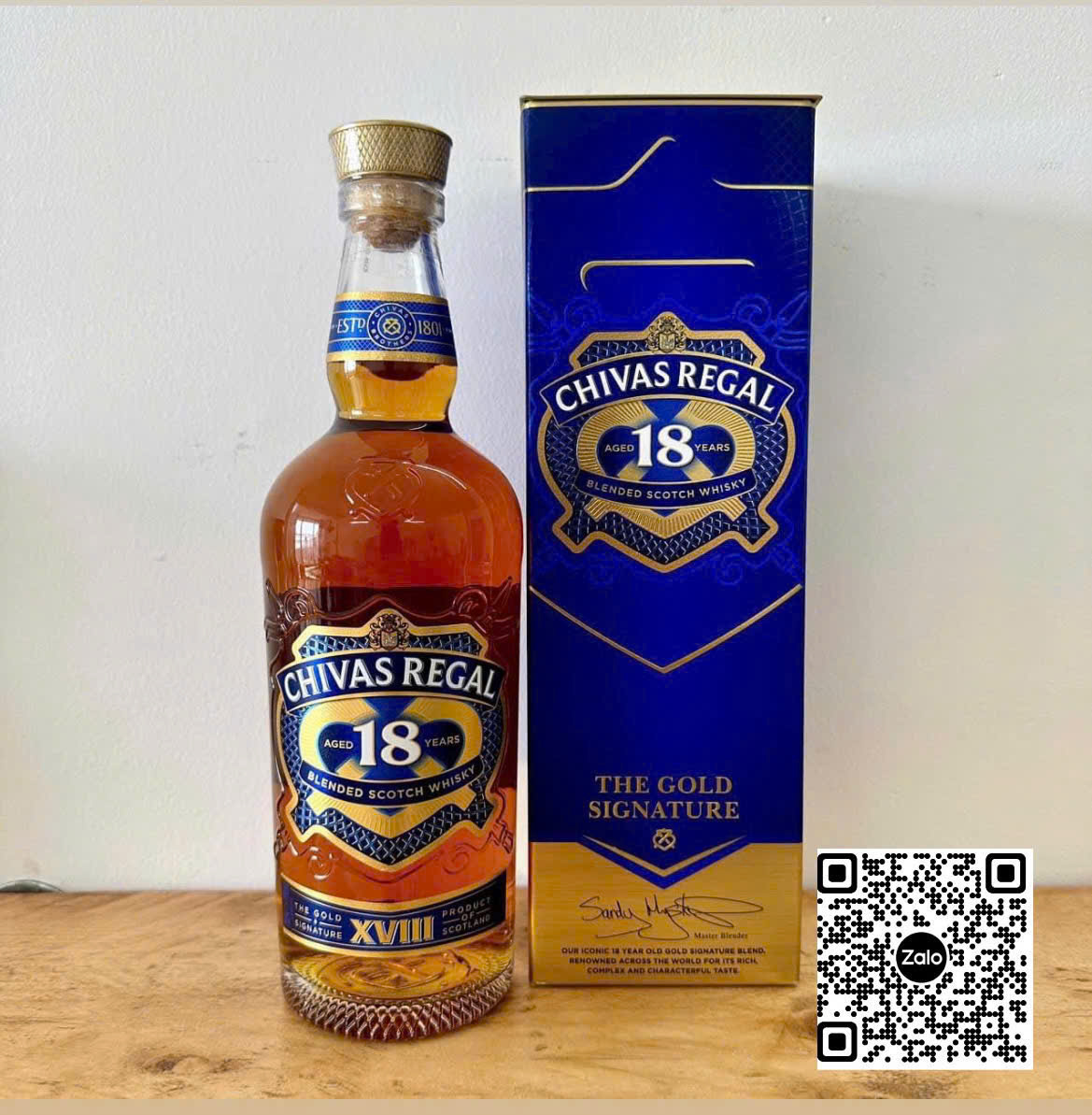 CHIVAS 18 MỚI