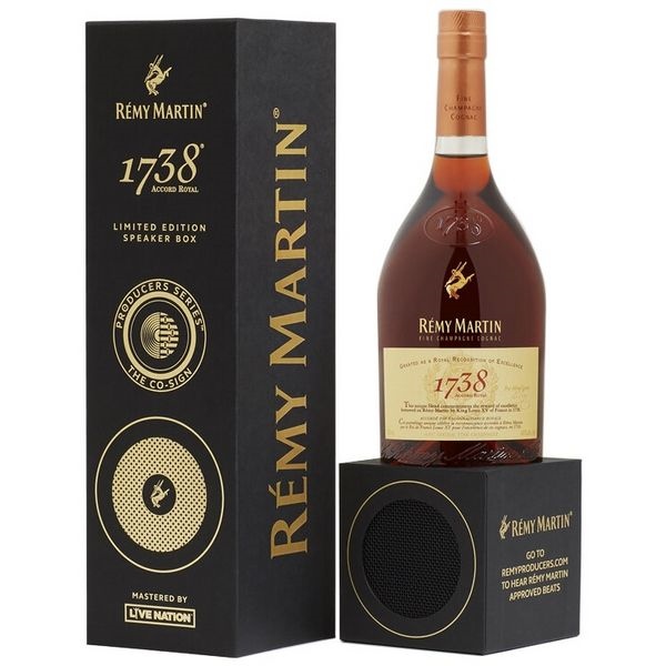 Remy Martin 1738 Limited Edition Speaker Box