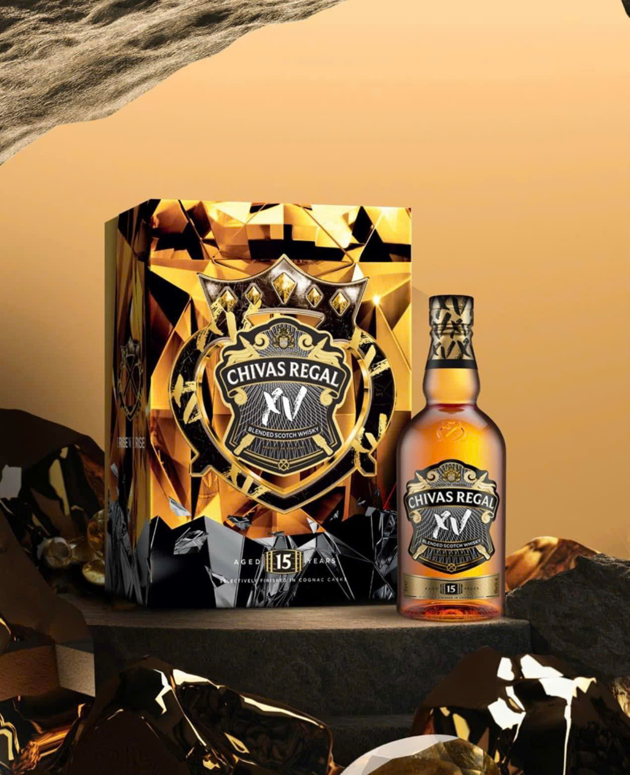 Rượu Whisky Chivas 15  (Chivas XV) - Hộp Quà Tết 2025