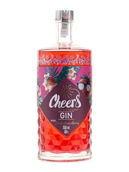 GIN CHEERS PINK STRAWBERRY