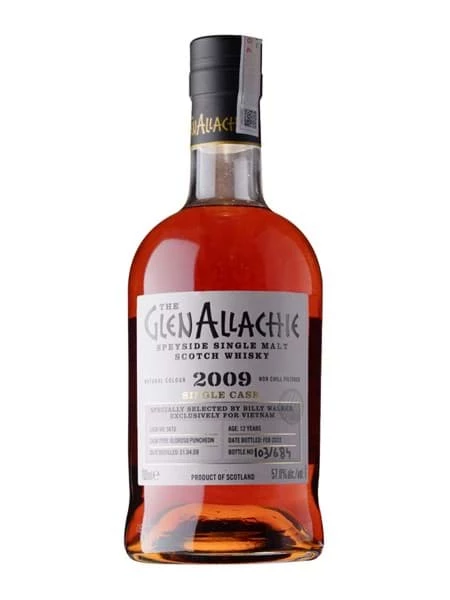 GLENALLACHIE 2009 CASK NO.5870