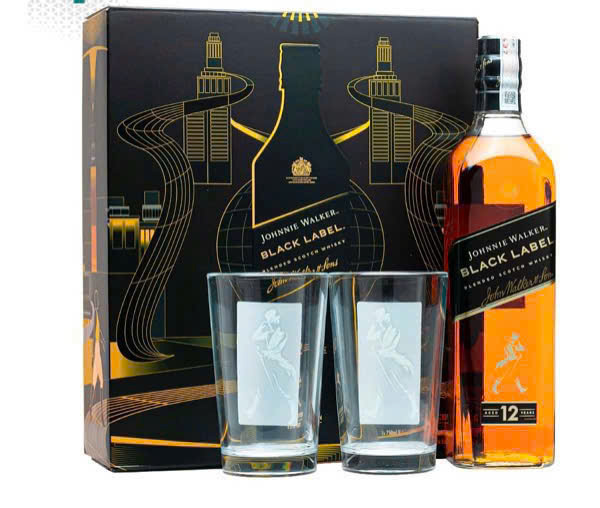 Johnnie Walker Black - Hộp quà Tết 2025