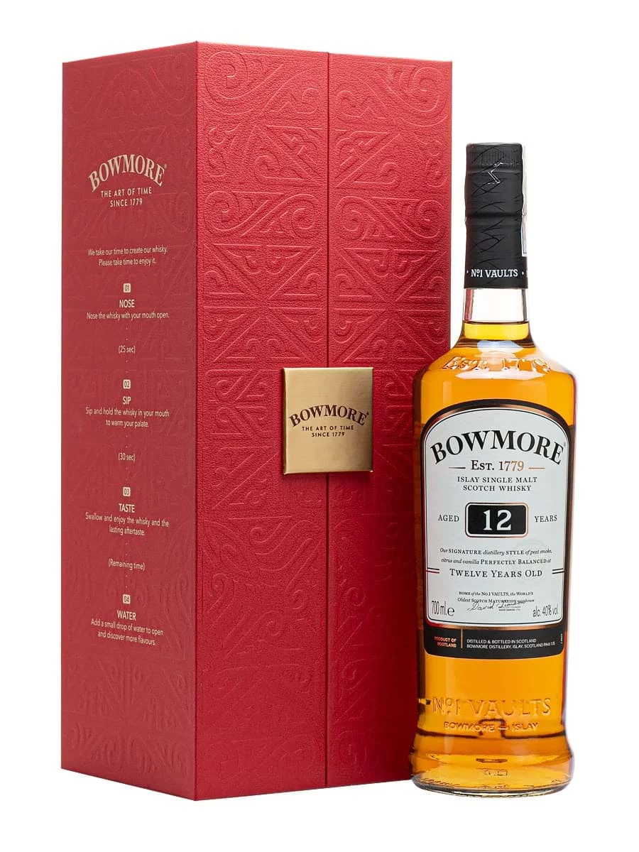 Bowmore 12 Năm - Hộp Quà Tết 2025