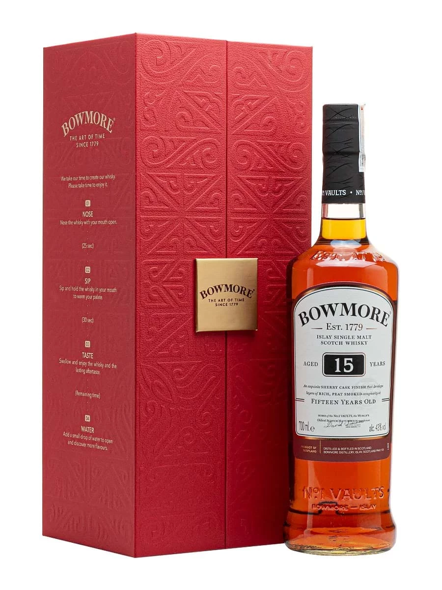 Bowmore 15 Năm - Hộp Quà Tết 2025