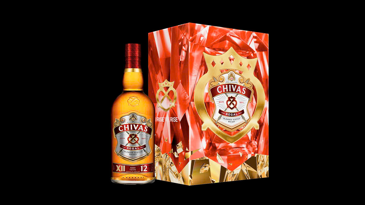 Rượu Whisky Chivas 12 Year Old Phiên Bản Hộp Quà Tết 2025