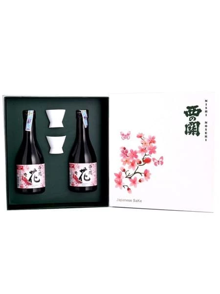 Sake Nishino Seki Hana 300ml - Hộp quà tết 2025