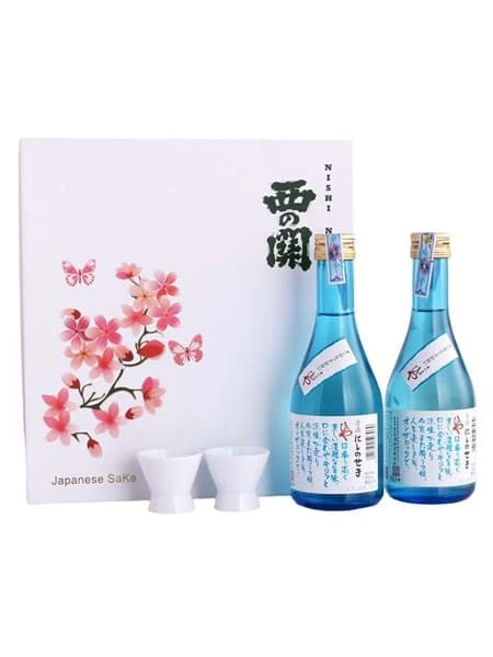 Sake Nishino Seki Hiya 300ml - Hộp quà tết 2025