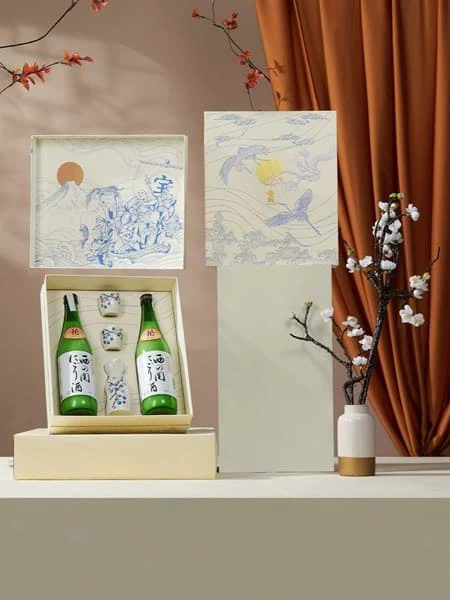 Sake Nishino Seki Nigori Zake - Hộp quà tết 2025