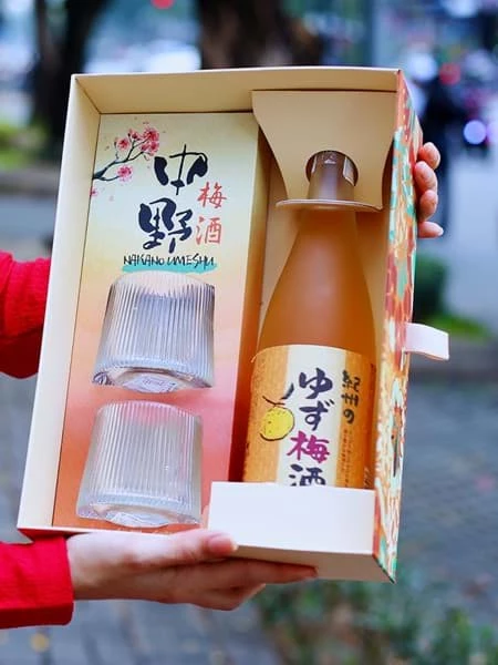 Umeshu Nakano Yuzu - Hộp quà tết 2025