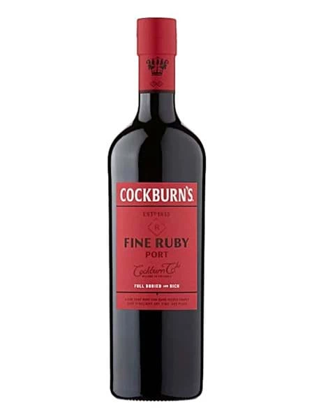 VANG BỒ ĐÀO NHA COCKBURN'S FINE RUBY PORT