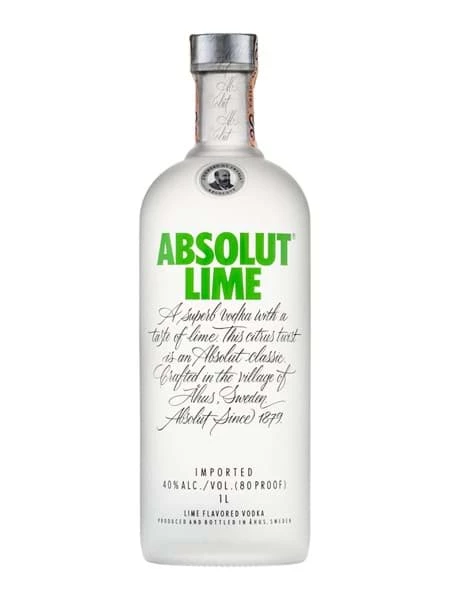 VODKA ABSOLUT LIME 1L