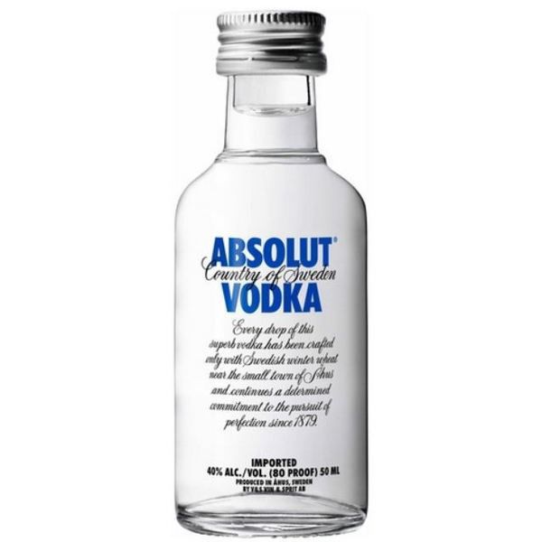 Rượu mini Absolut Vodka 50ml