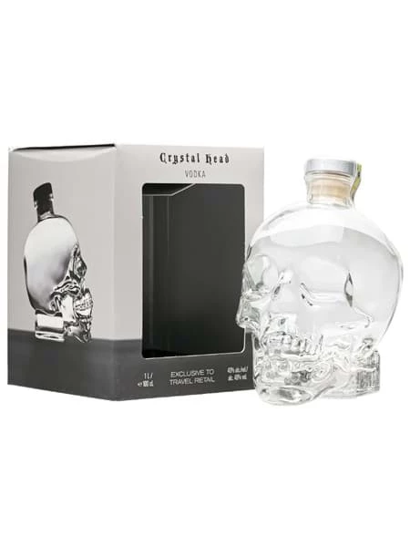 VODKA CRYSTAL HEAD 1L