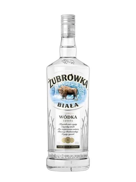 VODKA ZUBROWKA BIALA 1L