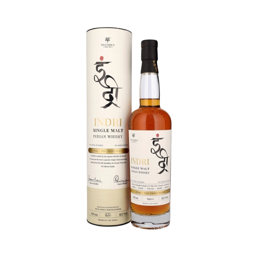 Rượu Whisky Ấn Độ Indri Triple Cask Single Malt