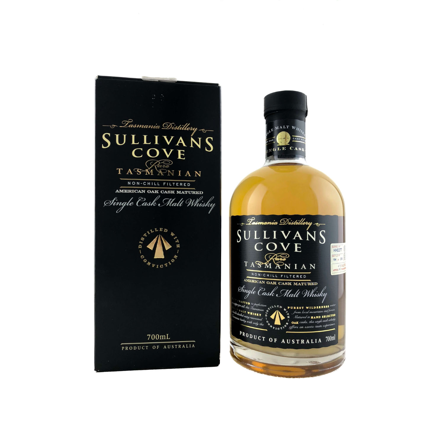 Rượu Whisky Úc Sullivans Cove 14 Year Old American Oak Ex-Bourbon